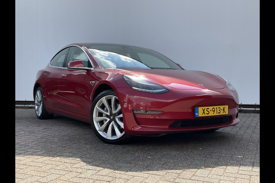 Tesla Model 3 351pk Long Range AWD 75 kWh Incl.BTW Panorama Design