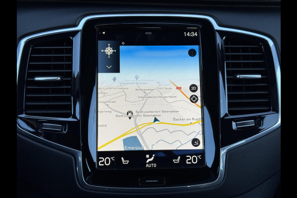 Volvo XC90 2.0 T8 Twin Engine AWD Inscription / 7 Persoons / Panoramadak / Luchtvering / Trekhaak / 20 Inch / Harman Kardon / Comfortstoelen / Stoelverwarming / Achteruitrijcamera / LED / Elektrisch Verstelbare Stoelen