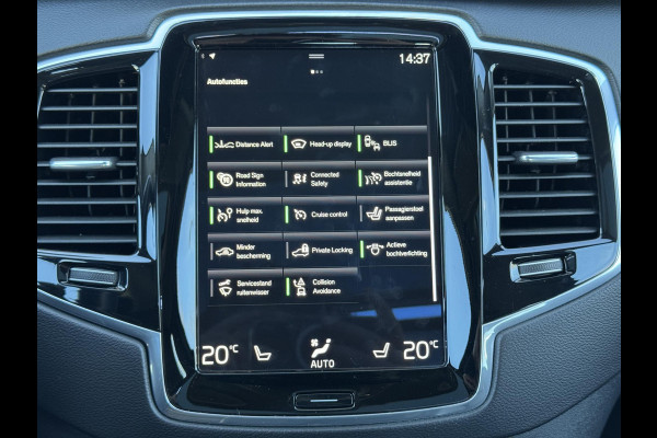 Volvo XC90 2.0 T8 Twin Engine AWD Inscription / 7 Persoons / Panoramadak / Luchtvering / Trekhaak / 20 Inch / Harman Kardon / Comfortstoelen / Stoelverwarming / Achteruitrijcamera / LED / Elektrisch Verstelbare Stoelen