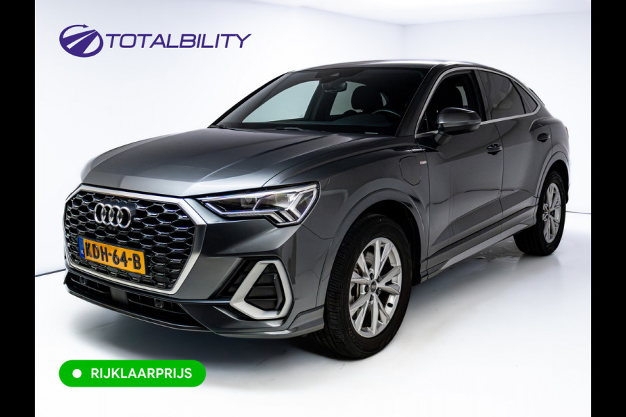Audi Q3 Sportback 45 TFSI e S Edition 245 PK | 2x S-Line | Elec. achterklep | 360 Camera | Virtual cockpit | Navigatie | Cruise control, Apple Carplay, Android auto