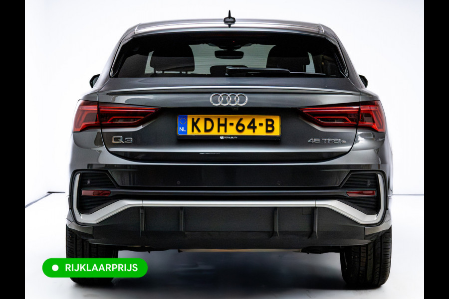 Audi Q3 Sportback 45 TFSI e S Edition 245 PK | 2x S-Line | Elec. achterklep | 360 Camera | Virtual cockpit | Navigatie | Cruise control, Apple Carplay, Android auto