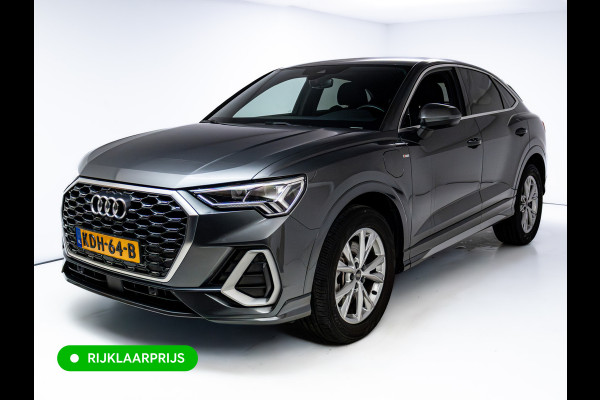 Audi Q3 Sportback 45 TFSI e S Edition 245 PK | 2x S-Line | Elec. achterklep | 360 Camera | Virtual cockpit | Navigatie | Cruise control, Apple Carplay, Android auto