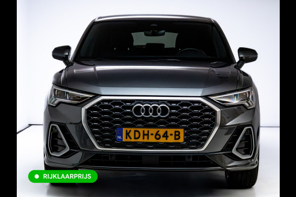 Audi Q3 Sportback 45 TFSI e S Edition 245 PK | 2x S-Line | Elec. achterklep | 360 Camera | Virtual cockpit | Navigatie | Cruise control, Apple Carplay, Android auto