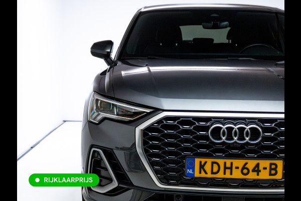 Audi Q3 Sportback 45 TFSI e S Edition 245 PK | 2x S-Line | Elec. achterklep | 360 Camera | Virtual cockpit | Navigatie | Cruise control, Apple Carplay, Android auto