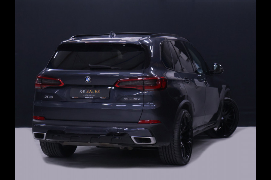 BMW X5 xDrive45e High Executive [PANORAMADAK, APPLE CARPLAY, HEAD-UP DISPLAY, ADAPTIVE CRUISE, ANDROID, TREKHAAK ELEKTRISCH, STOELVERWARMING, COMFORTSTOELEN, NIEUWSTAAT]