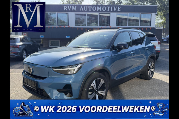 Volvo XC40 Recharge Core 70 kWh SOH: 96% VAN: 32.900,- VOOR: 30.877,- UW WKVOORDEEL: 2.023,- | DEALER ONDERHOUDEN | RIJKLAARPRIJS incl. 12mnd BOVAG