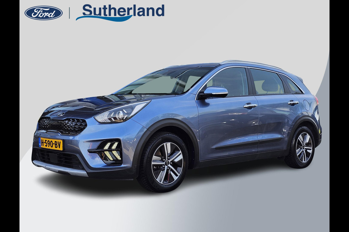 Kia Niro 1.6 GDi Hybrid DynamicLine Perfect onderhouden | Camera | Trekhaak | Half leder | Adaptive cruise control | Navigatie etc.