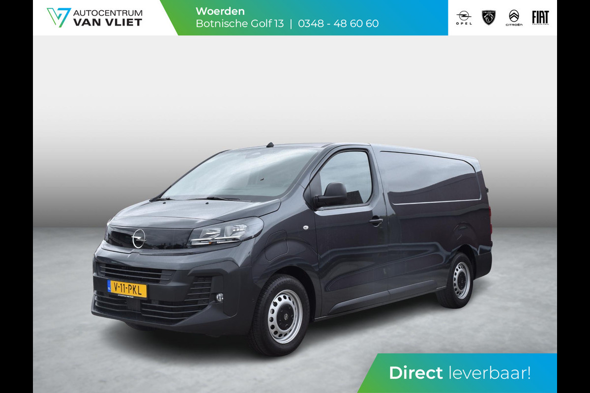 Opel Vivaro L3 75 kWh | tot 8 jaar garantie | Laadruimtebetimmering | Navi incl. Apple Carplay | camera | dodehoek detectie | parkeersensoren voor & achter | Comfort tussenschot | rijklaarprijs