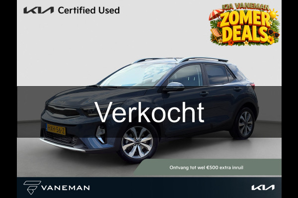 Kia Stonic 1.0 T-GDi MHEV DynamicPlusLine Stoel- en stuurverwarming | Cruise | Navi | Privacy Glass | Camera |