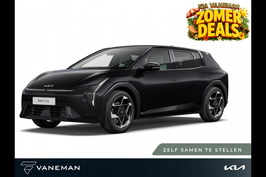 Kia EV4 GT-PlusLine 81.4 kWh | Lichtmetalen velgen 5-spaaks 19" | Zelf samenstellen