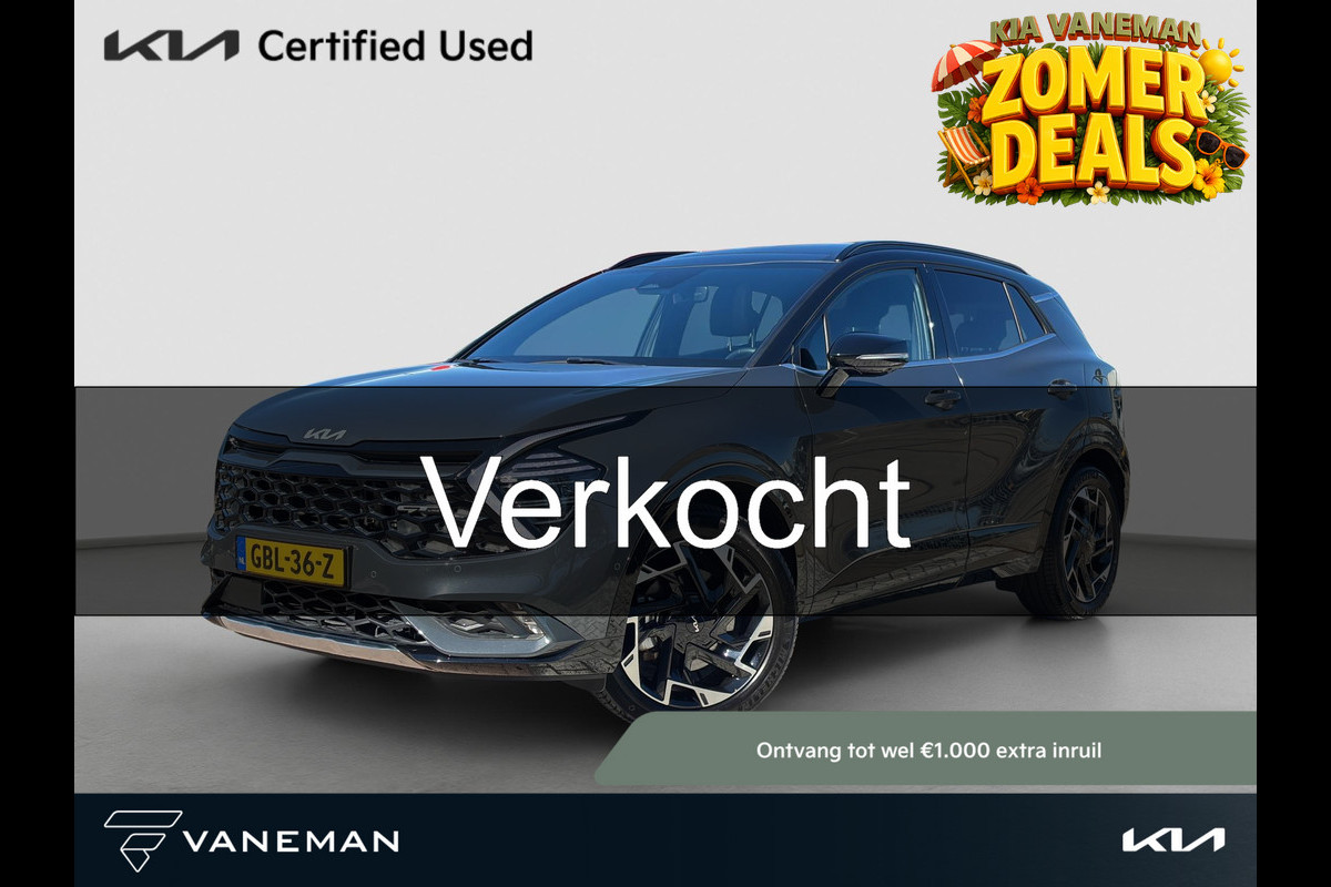 Kia Sportage 1.6 T-GDi Plug-in Hybrid AWD GT-PlusLine Stoelventilatie | Dodehoek Camera | Harman Kardon | Pano | Key-Less |