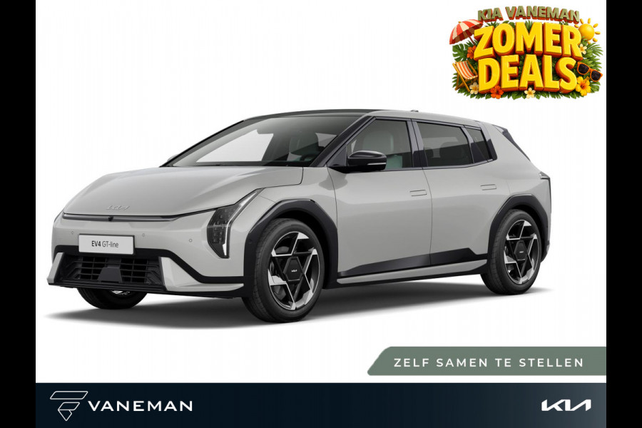 Kia EV4 GT-PlusLine 81.4 kWh | Lichtmetalen velgen 5-spaaks 19" | Zelf samenstellen