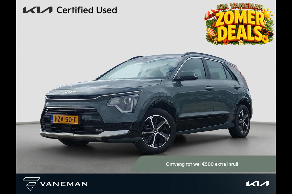 Kia Niro 1.6 GDi Hybrid DynamicLine Key-Less | Camera | Navi | Cruise | Android Auto / Apple Carplay |