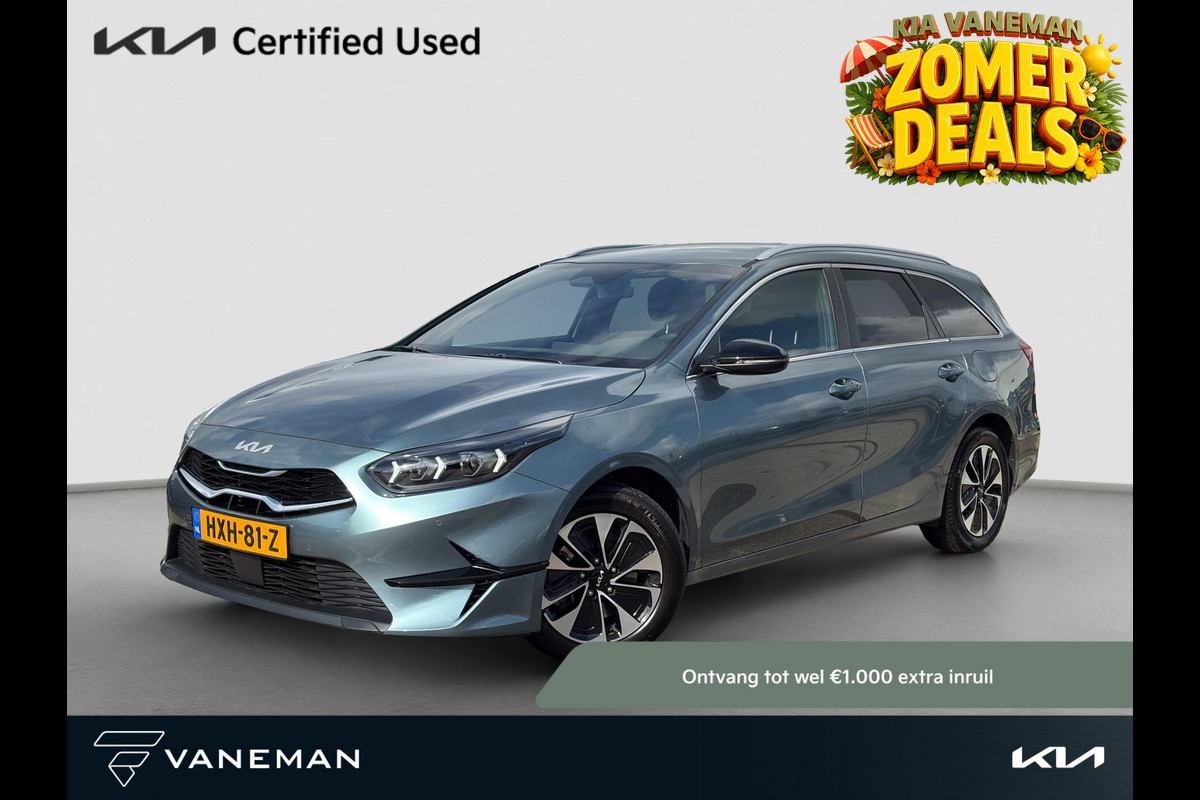 Kia Ceed Sportswagon 1.0 T-GDi MHEV Design Edition Automaat Stoel- en Stuurverwarming | Cruise Control | Climate Control | Elektr. Achterklep | JBL | Draadloos Opladen |