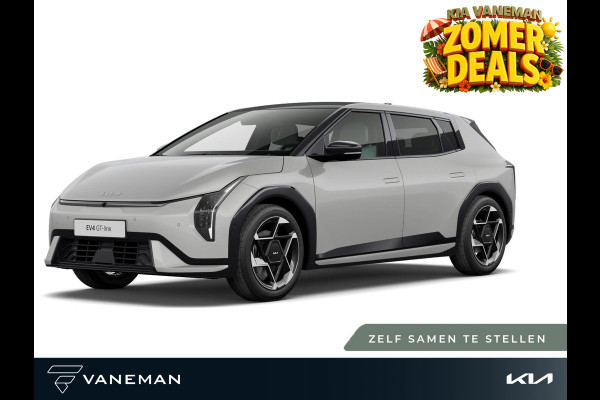 Kia EV4 GT-PlusLine 81.4 kWh | Lichtmetalen velgen 5-spaaks 19" | Zelf samenstellen