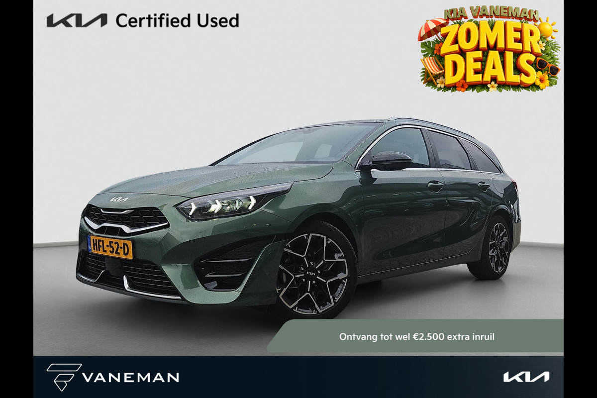 Kia Ceed Sportswagon 1.5 T-GDi GT-Line | Sportstuur | Stoel- en Stuurverwarming | Elektr. Achterklep | Lane Assist |
