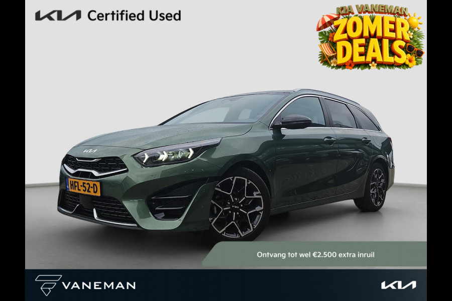 Kia Ceed Sportswagon 1.5 T-GDi GT-Line | Sportstuur | Stoel- en Stuurverwarming | Elektr. Achterklep | Lane Assist |