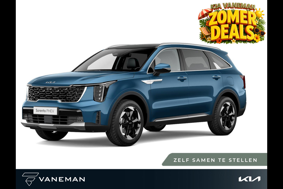 Kia Sorento 1.6 T-GDi Plug-in Hybrid 4WD DynamicPlusLine 7p | Achterbank verwarmd| Zelf samenstellen