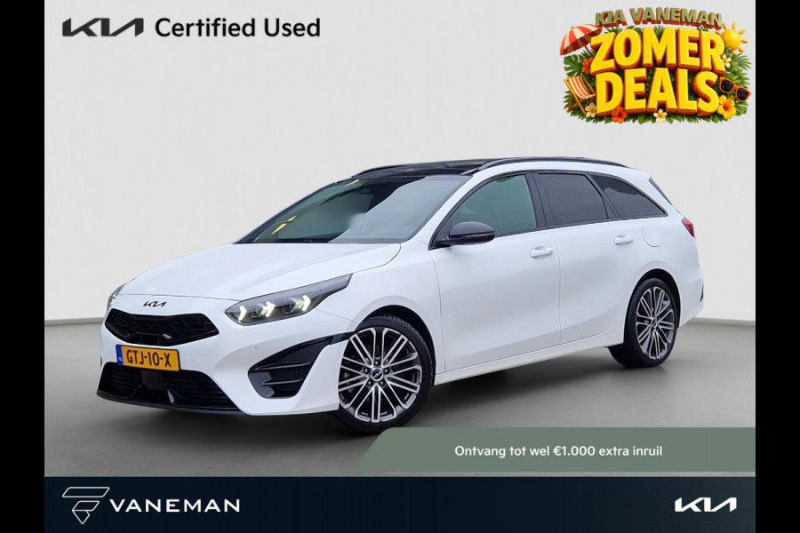 Kia Ceed Sportswagon 1.5 T-GDi GT-PlusLine Automaat | Trekhaak | Hulpveren | Stoelverwarming | JBL |