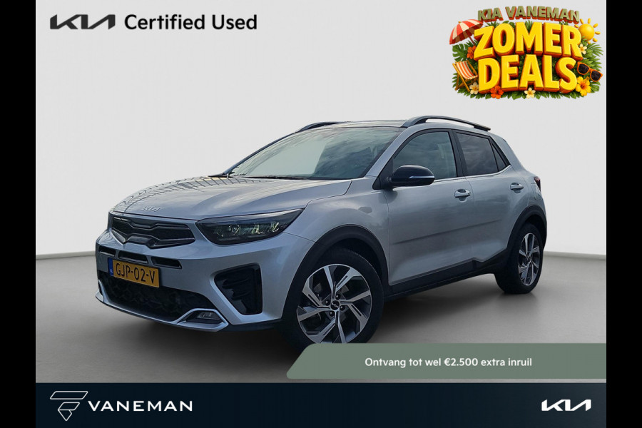 Kia Stonic 1.0 T-GDi MHEV GT-Line | Stoel- en Stuurverwarming | Privacy Glass | Automaat | H-Leder | Navi | Clima |