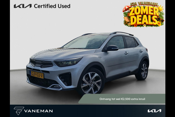 Kia Stonic 1.0 T-GDi MHEV GT-Line | Stoel- en Stuurverwarming | Privacy Glass | Automaat | H-Leder | Navi | Clima |