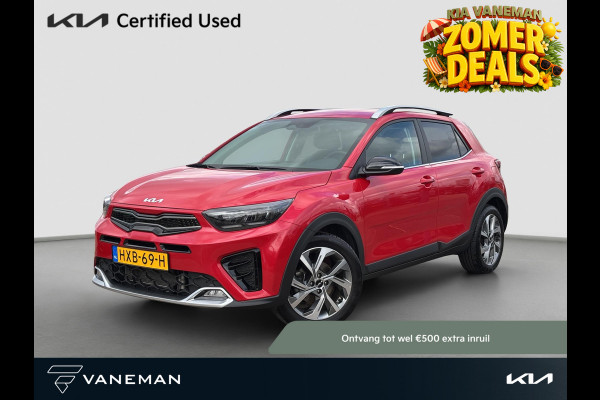 Kia Stonic 1.0 T-GDi MHEV GT-Line Automaat Cruise | Start/Stop | Half-leder | Stoel- en Stuurverwarming | LED | Camera | LMV |