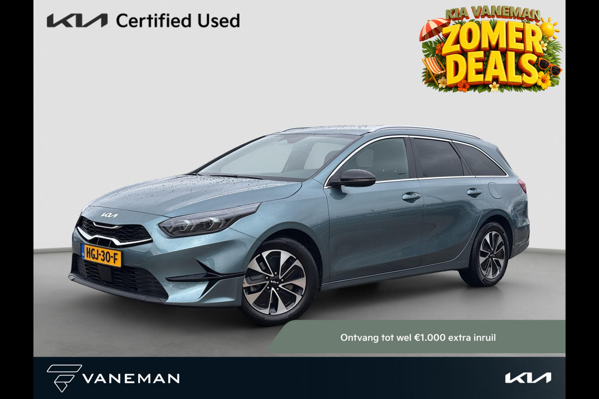 Kia Ceed Sportswagon 1.0 T-GDi MHEV Design Edition Automaat | JBL | Stoel- en Stuurverwarming | Lane Assist | Dode Hoek Assistentie | Navi | Apple Carplay & Android Auto |