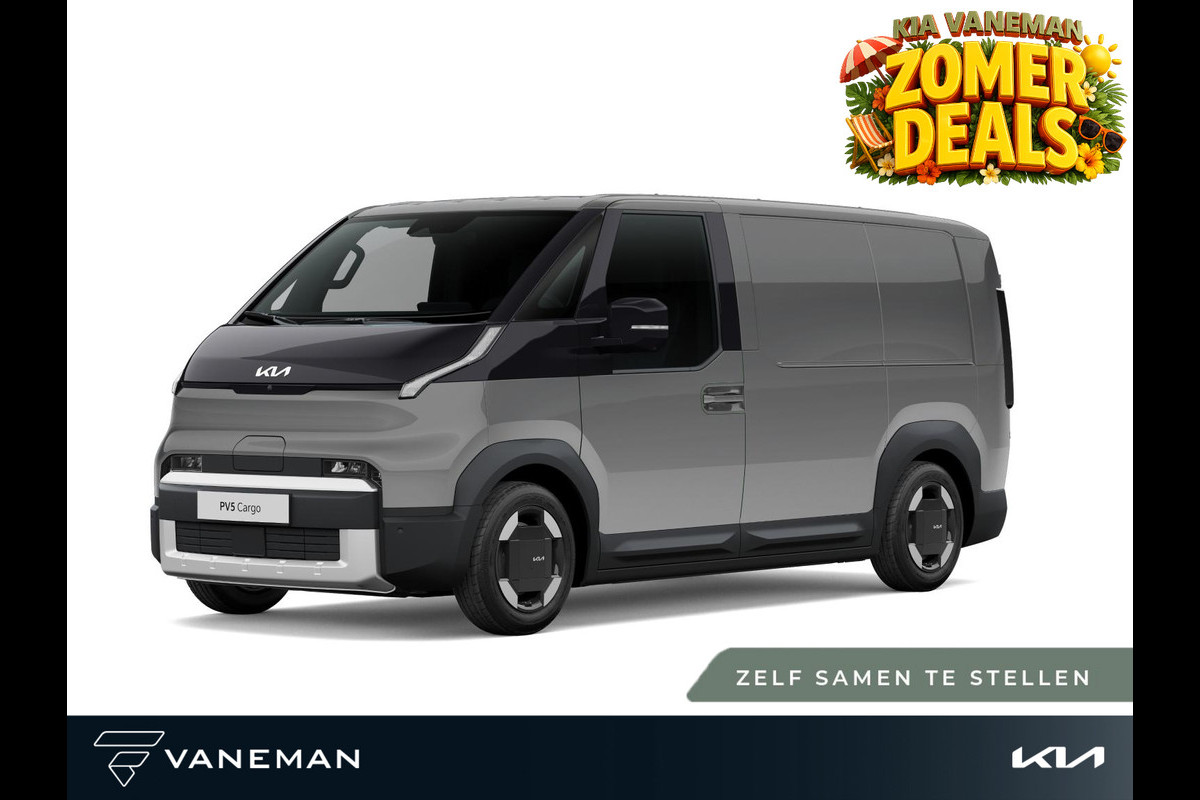 Kia PV5 L2H1 Elite 71.2 kWh | Bestuurdersstoel in hoogte verstelbaar | € 2.500,- accessoires of 2.99% rente op financiering | Zelf samenstellen