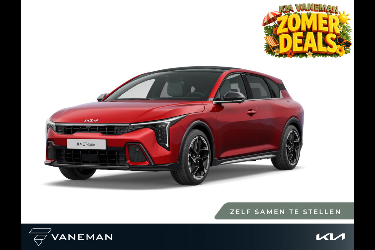 Kia K4 1.6 T-GDi GT-Line Launch Edition (pano) | Nieuw model | Elektrisch glazen panorama-dak