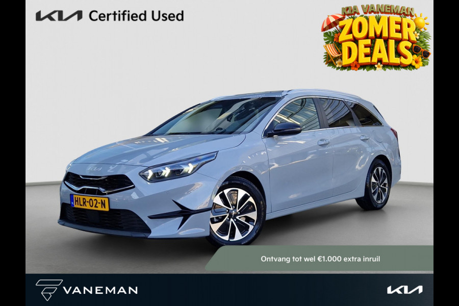 Kia Ceed Sportswagon 1.0 T-GDi MHEV Design Edition Automaat | JBL | Dodehoek | Klep Elektrisch | LED | Camera | Stoelverwarming |