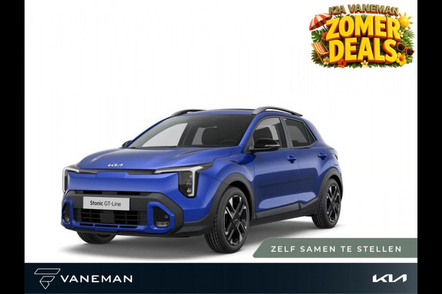 Kia Stonic 1.0 T-GDi MHEV GT-Line | Nieuw model | Elektrisch glazen panorama-dak | Zelf samenstellen