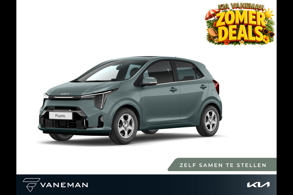 Kia Picanto 1.0 GDi DynamicLine | Navigatiesysteem full map | Zelf samenstellen