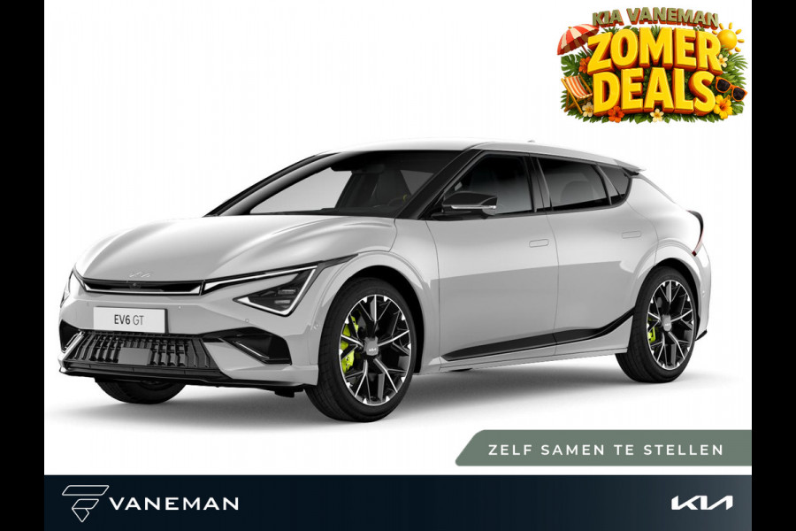 Kia Ev6 GT AWD 84 kWh | Lichtmetalen velgen 21" | Zelf samenstellen