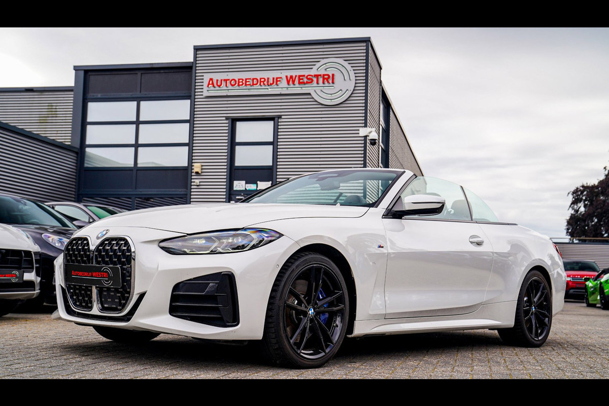 BMW 4 Serie Cabrio M440i xDrive High Executive | Laser LED | Driving Assistant Professional | Luxe Leder | Stoelkoeling | HuD