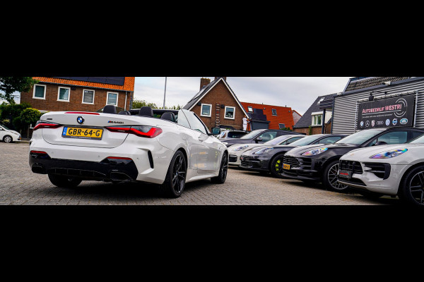 BMW 4 Serie Cabrio M440i xDrive High Executive | Laser LED | Driving Assistant Professional | Luxe Leder | Stoelkoeling | HuD