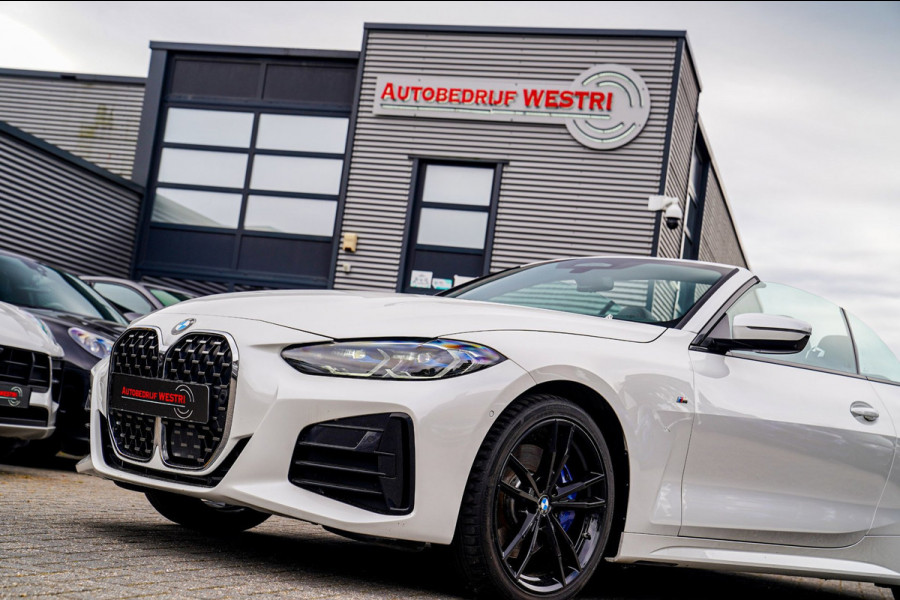 BMW 4 Serie Cabrio M440i xDrive High Executive | Laser LED | Driving Assistant Professional | Luxe Leder | Stoelkoeling | HuD