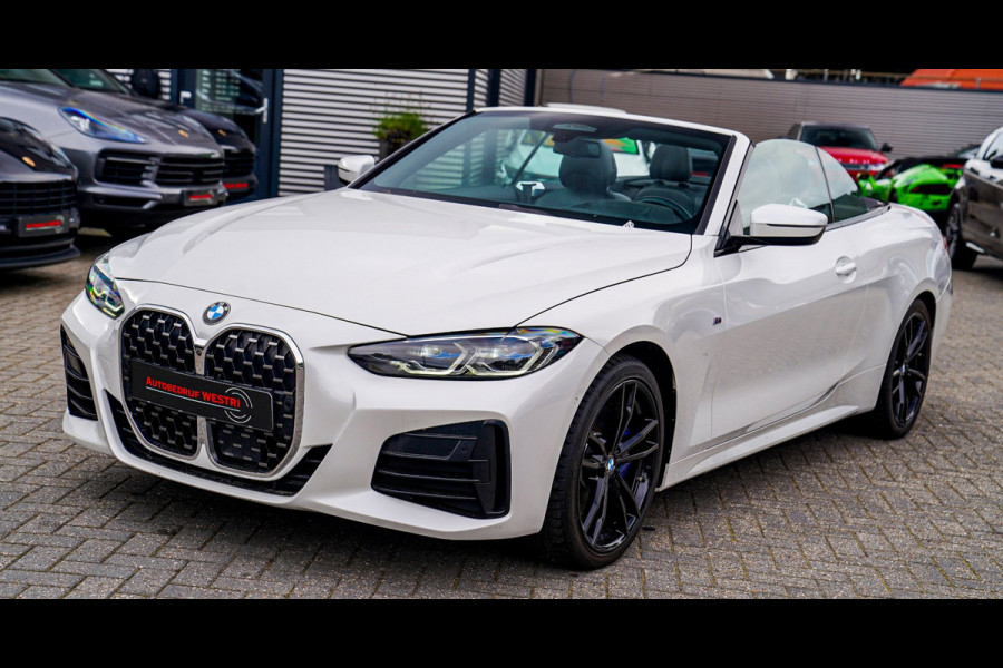 BMW 4 Serie Cabrio M440i xDrive High Executive | Laser LED | Driving Assistant Professional | Luxe Leder | Stoelkoeling | HuD