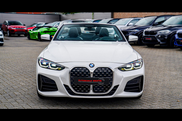 BMW 4 Serie Cabrio M440i xDrive High Executive | Laser LED | Driving Assistant Professional | Luxe Leder | Stoelkoeling | HuD