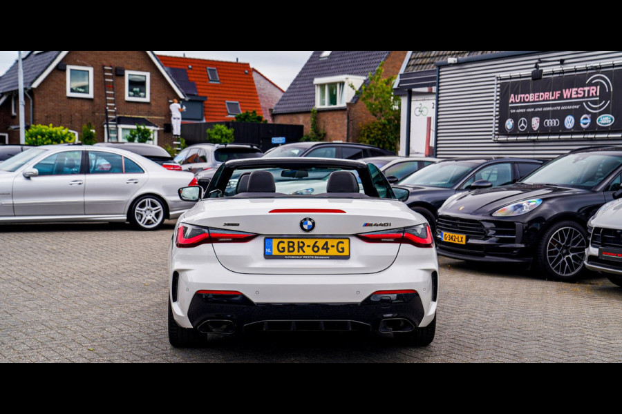 BMW 4 Serie Cabrio M440i xDrive High Executive | Laser LED | Driving Assistant Professional | Luxe Leder | Stoelkoeling | HuD
