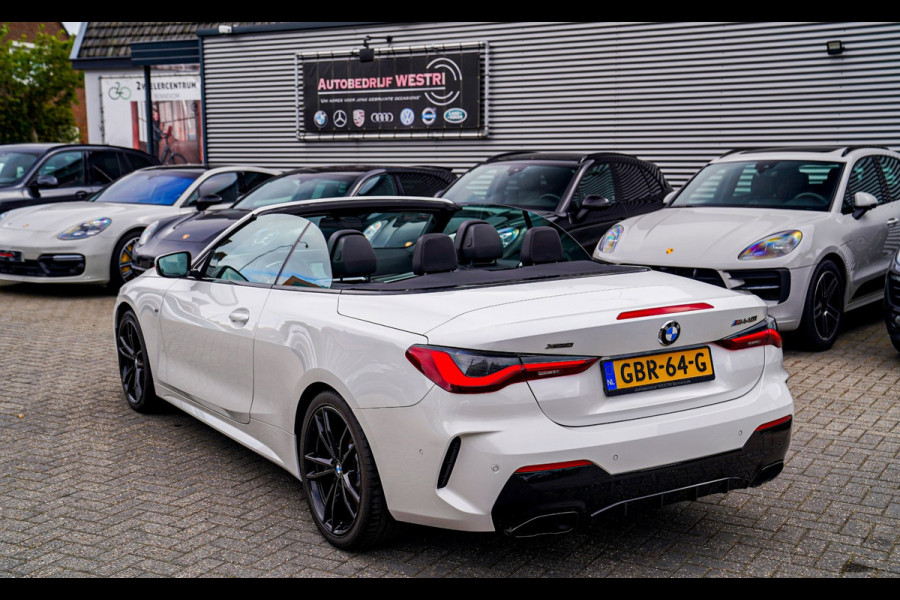 BMW 4 Serie Cabrio M440i xDrive High Executive | Laser LED | Driving Assistant Professional | Luxe Leder | Stoelkoeling | HuD
