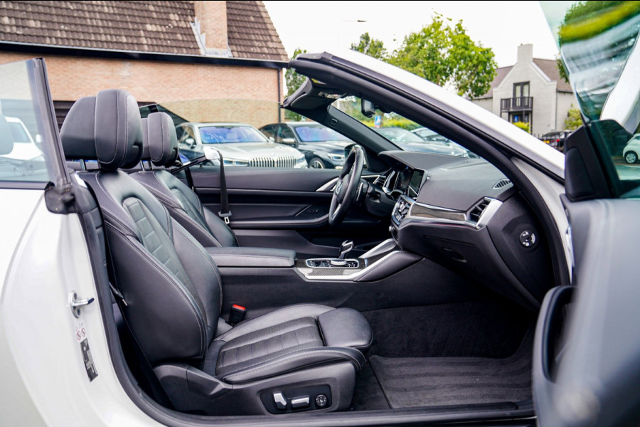 BMW 4 Serie Cabrio M440i xDrive High Executive | Laser LED | Driving Assistant Professional | Luxe Leder | Stoelkoeling | HuD