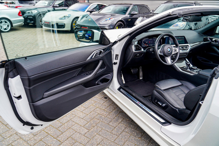 BMW 4 Serie Cabrio M440i xDrive High Executive | Laser LED | Driving Assistant Professional | Luxe Leder | Stoelkoeling | HuD