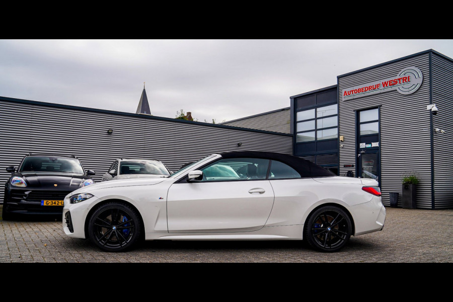 BMW 4 Serie Cabrio M440i xDrive High Executive | Laser LED | Driving Assistant Professional | Luxe Leder | Stoelkoeling | HuD