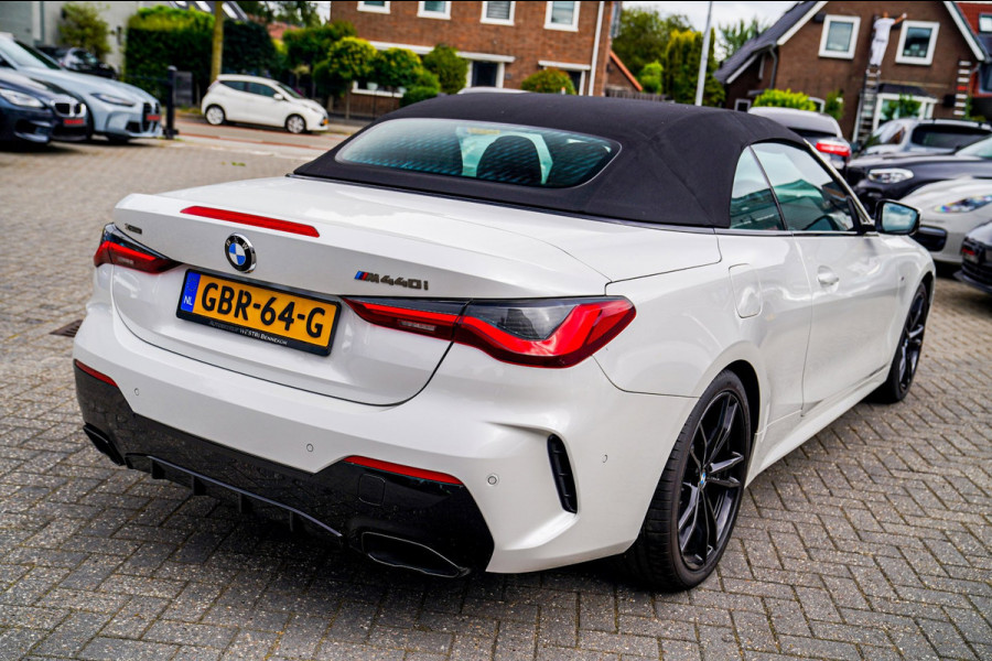 BMW 4 Serie Cabrio M440i xDrive High Executive | Laser LED | Driving Assistant Professional | Luxe Leder | Stoelkoeling | HuD