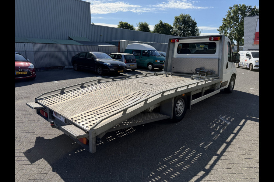 Citroën Jumper 165pk Zwaar Oprijwagen (Luchtvering - Trekhaak - Lier - Geveerde bestuurdersstoel - Automatische Airco - Navigatie - Alu opbergb