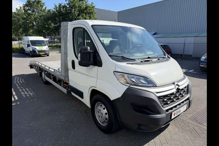 Citroën Jumper 165pk Zwaar Oprijwagen (Luchtvering - Trekhaak - Lier - Geveerde bestuurdersstoel - Automatische Airco - Navigatie - Alu opbergb