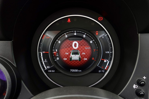 Abarth 595C Cabrio 1.4 T-Jet Pista SUMMER DEAL | Apple Carplay/Android Auto | Winscherm | 17'' LMV | Dealeronderhouden | | PDC A | Navi