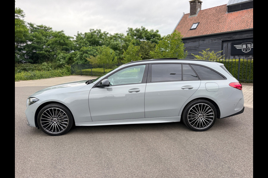 Mercedes-Benz C-Klasse Estate 300e AMG | Panoramaschuifdak | Night | Burmester | Rijassistentiepakket Plus Led-High Performance