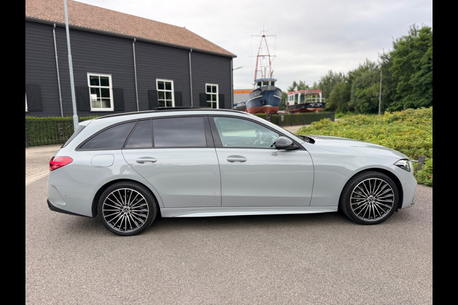 Mercedes-Benz C-Klasse Estate 300e AMG | Panoramaschuifdak | Night | Burmester | Rijassistentiepakket Plus Led-High Performance