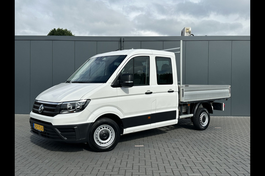 Volkswagen Crafter 35 2.0 TDI / 1e EIG. / 41.919 KM / DUBBEL CABINE / PICK UP / 7 PERSOONS / 2.5 TONS TREKHAAK / AIRCO / CRUISE / DUBBELE CABINE